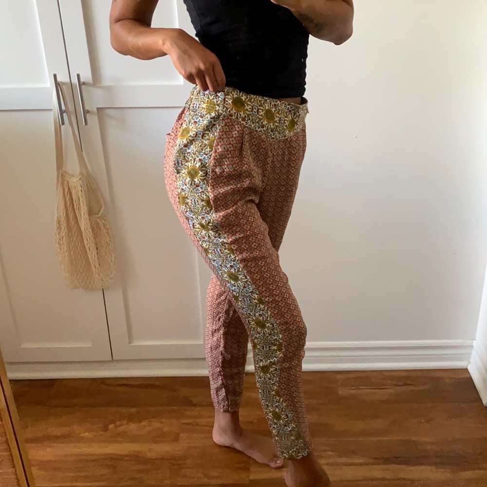 Double Print Pants //